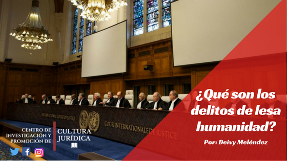Sobre los Crímenes de Lesa Humanidad