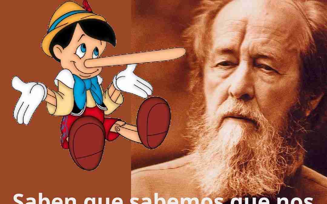 Decidiendo no vivir en la mentira